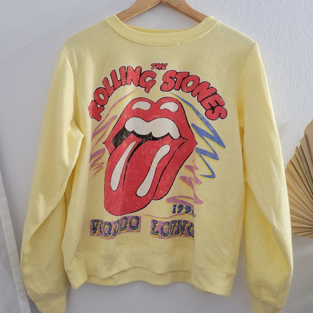 Rolling Stones pullover sweatshirt | Large